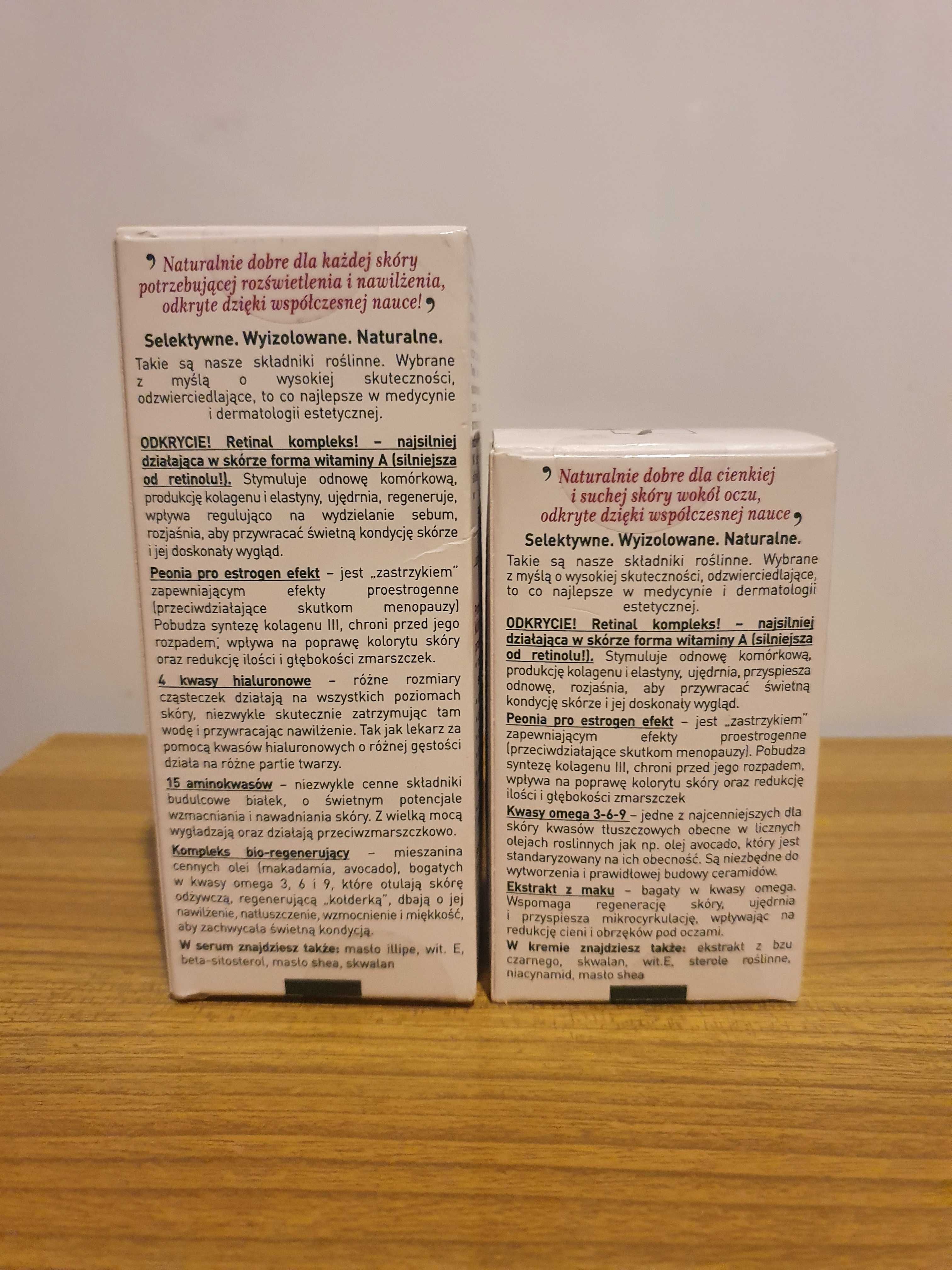 Uzdrovisco - Przeciwzmarszczkowe serum mikrozastrzyk + krem pod oczy