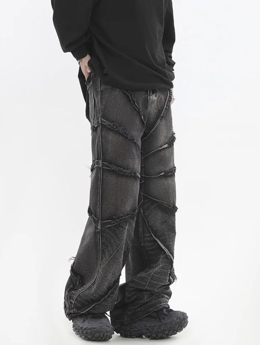 Flared jeans, джинсы Opium/Rick Owens type