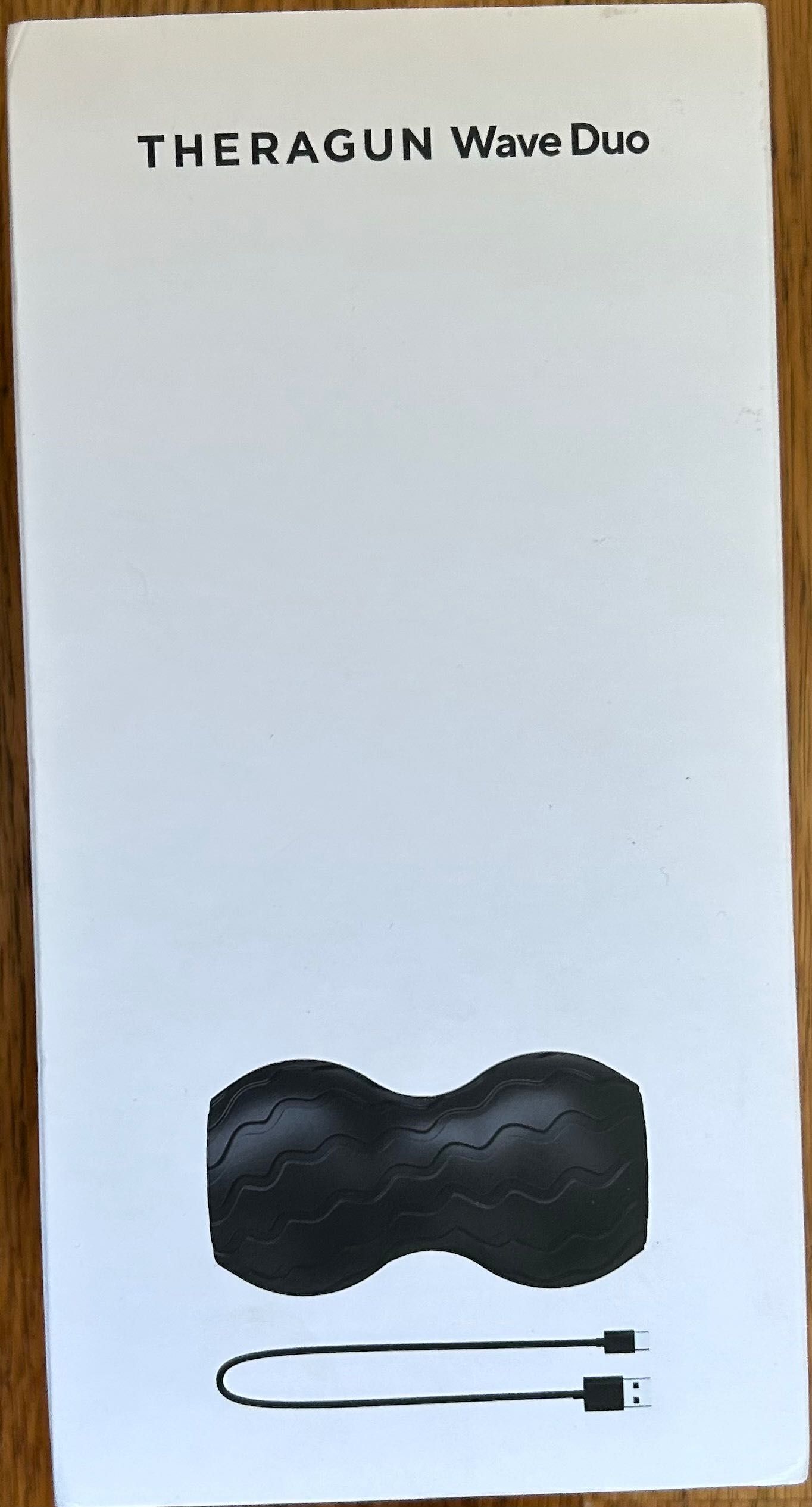 Aparelho de massagem Theragun Wave Duo- novo, 3 anos de garantia