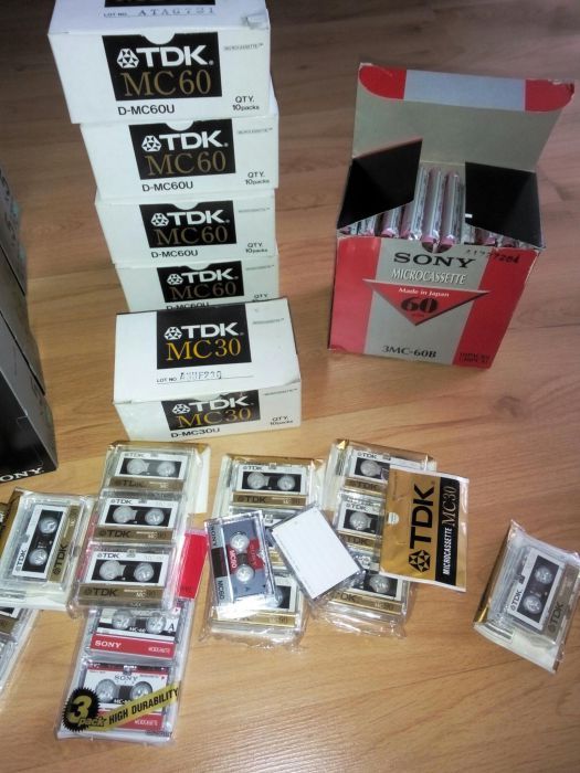 microcassette SONY / TDK MC30 MC60 MC90 NTC90