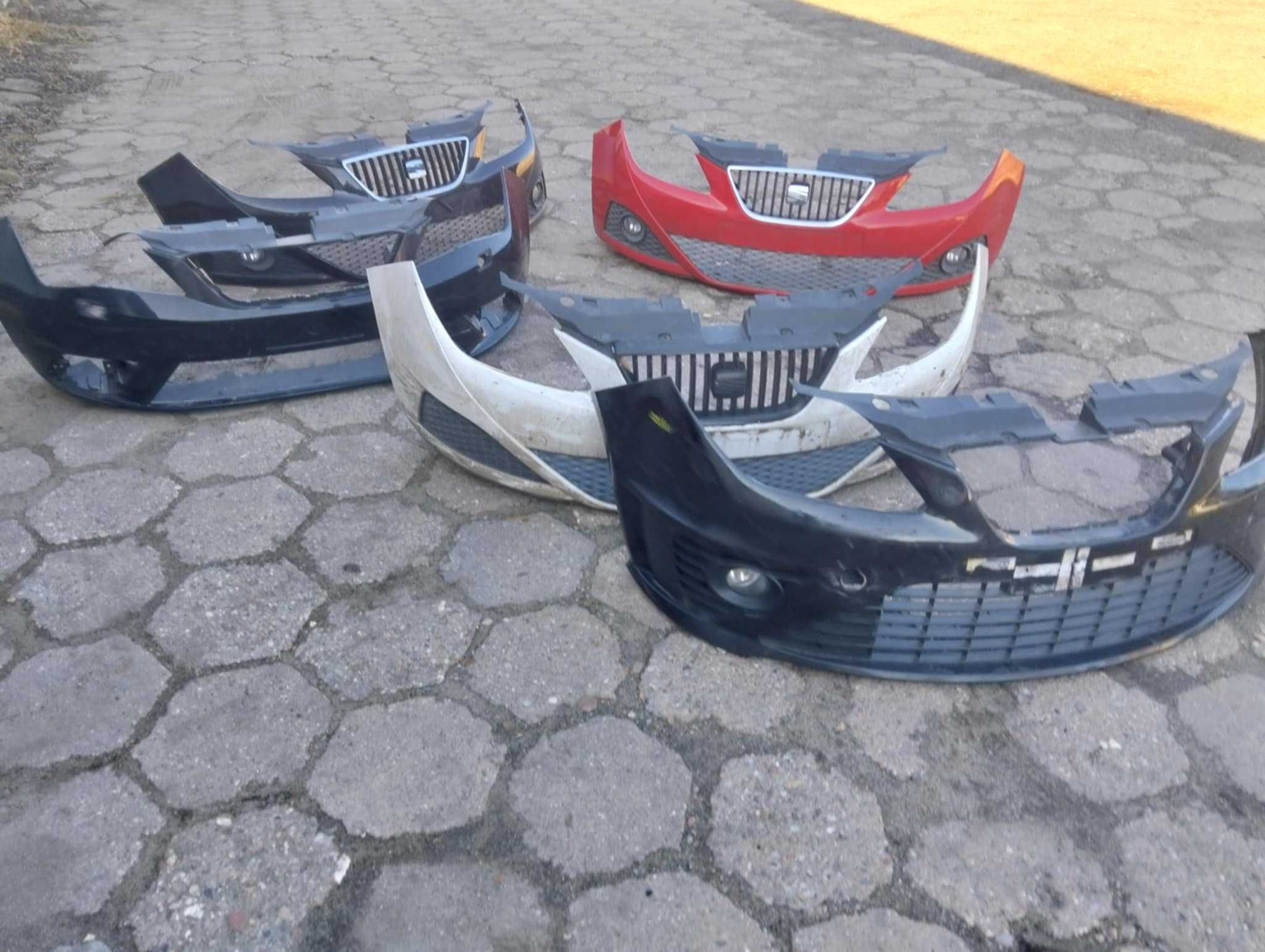 Seat Ibiza IV Cupra lift czarny biały zderzak przedni srebrny czerwony