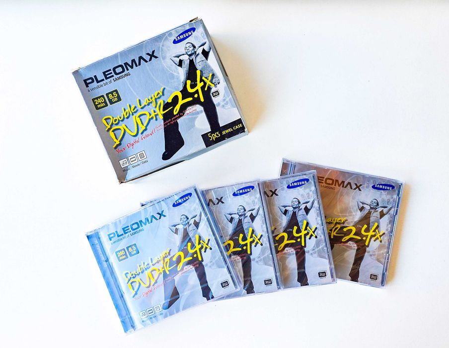 DVD Samsung Double-Layer DVD-R 2.4x64729509870722120