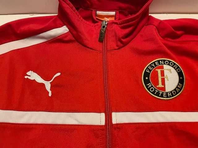 Bluza piłkarska Feyenoord Rotterdam Puma rozmiar S 176 cm