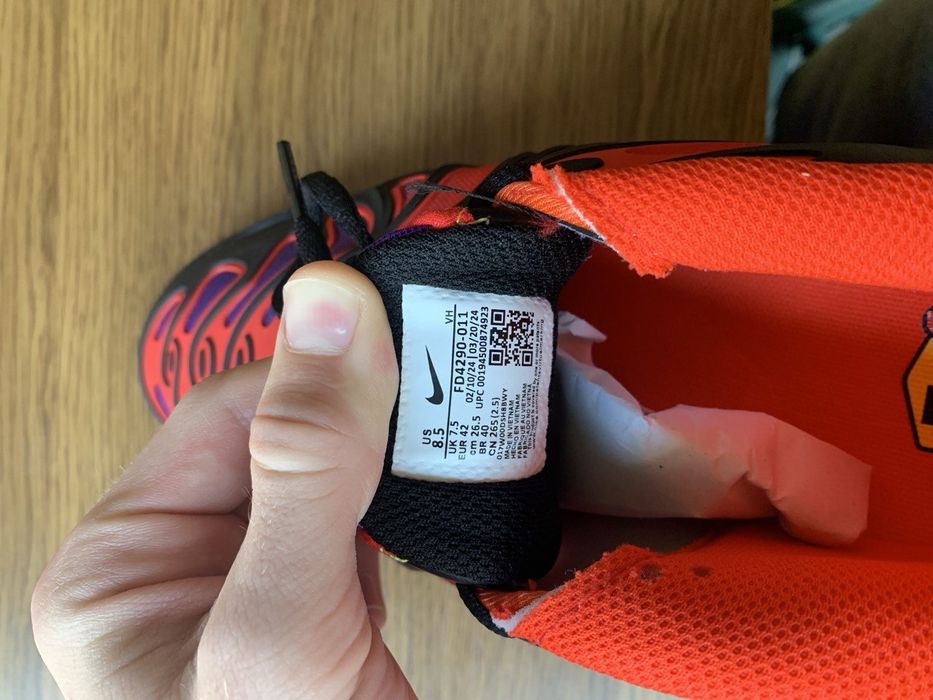 Кросівки чоловічі Air Max TN Plus Drift Red/Black