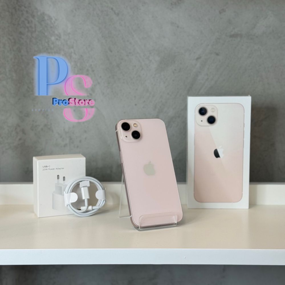 Apple iPhone 13 128GB Pink | Bateria 100% | Gwarancja | FV-marża