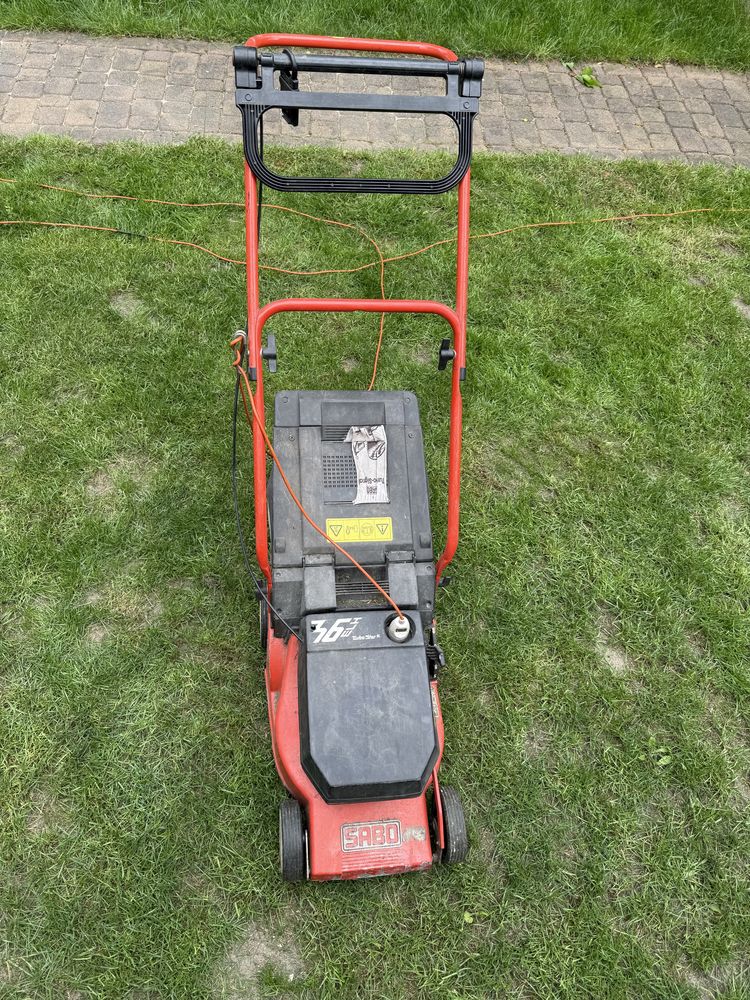 Kosiarka elektryczna Sabo aluminiowy korpus