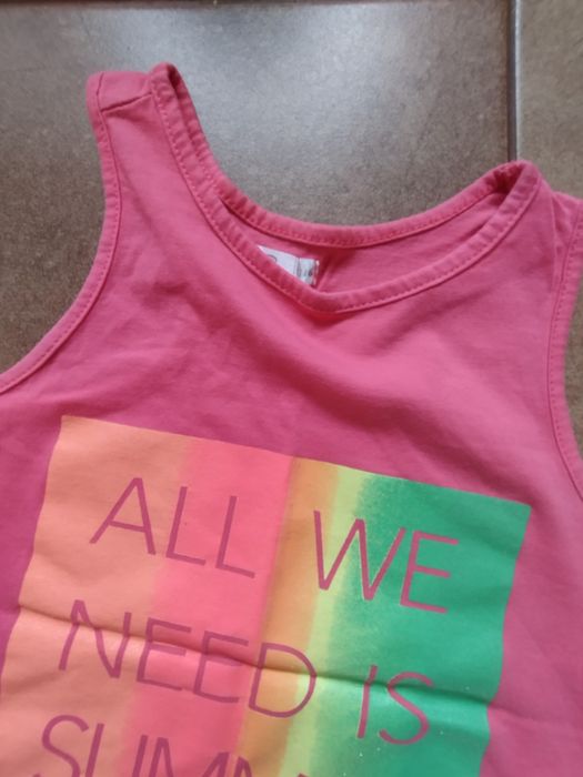 Bluzeczki dziewczęce na naramkach 116