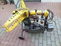 Gientarka do rur hydrauliczna na rozdzielaczu