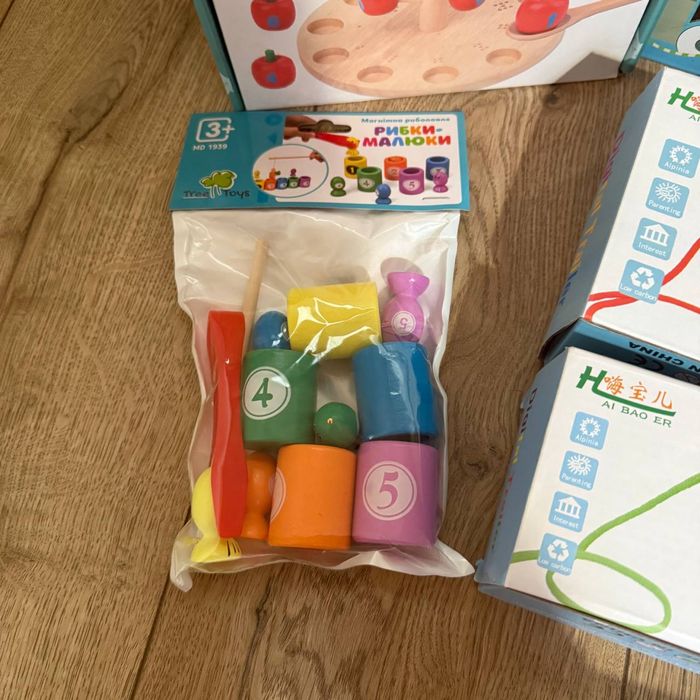 Розвиваючі іграшки для дітей, вчимось рахувати