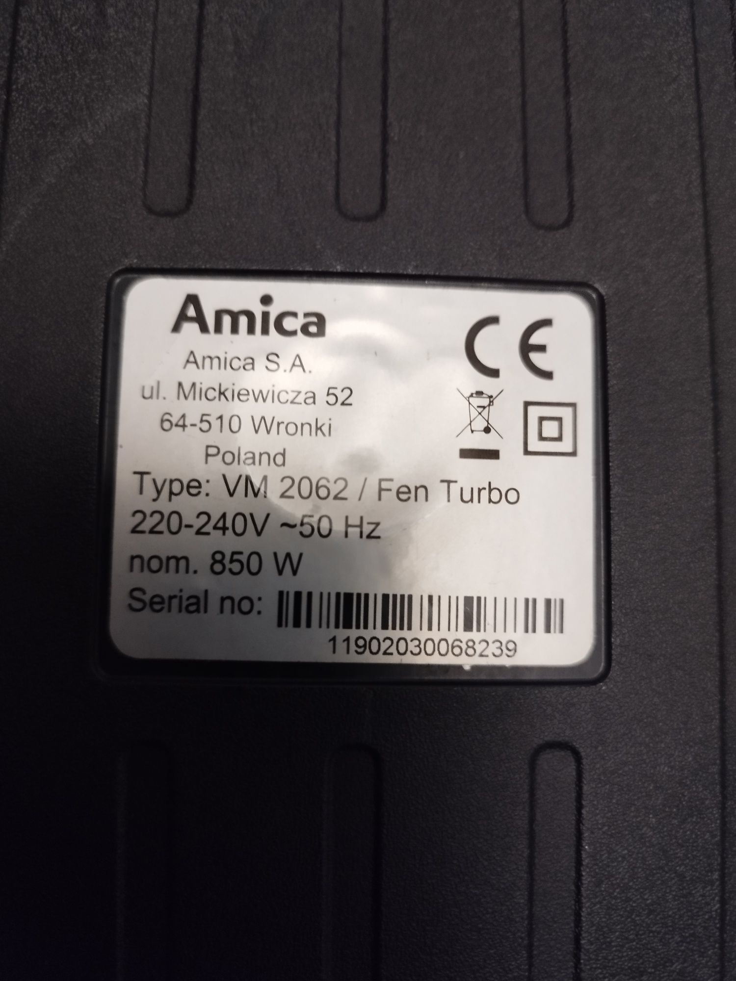 Odkurzacz Amica VM2060