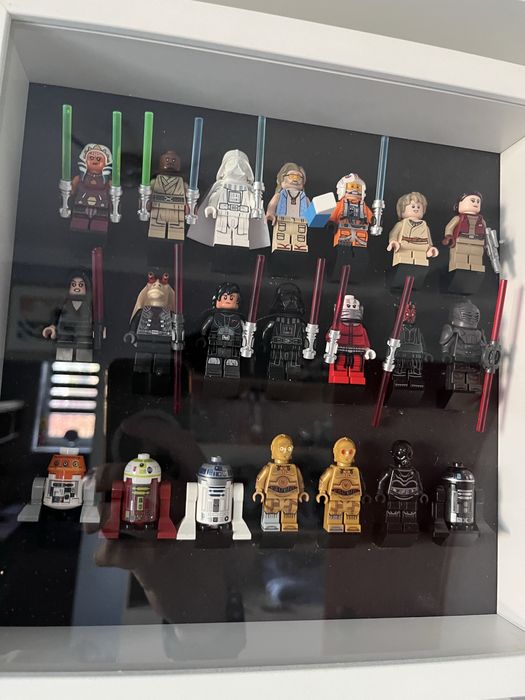 Lego star wars ramki z figurkami