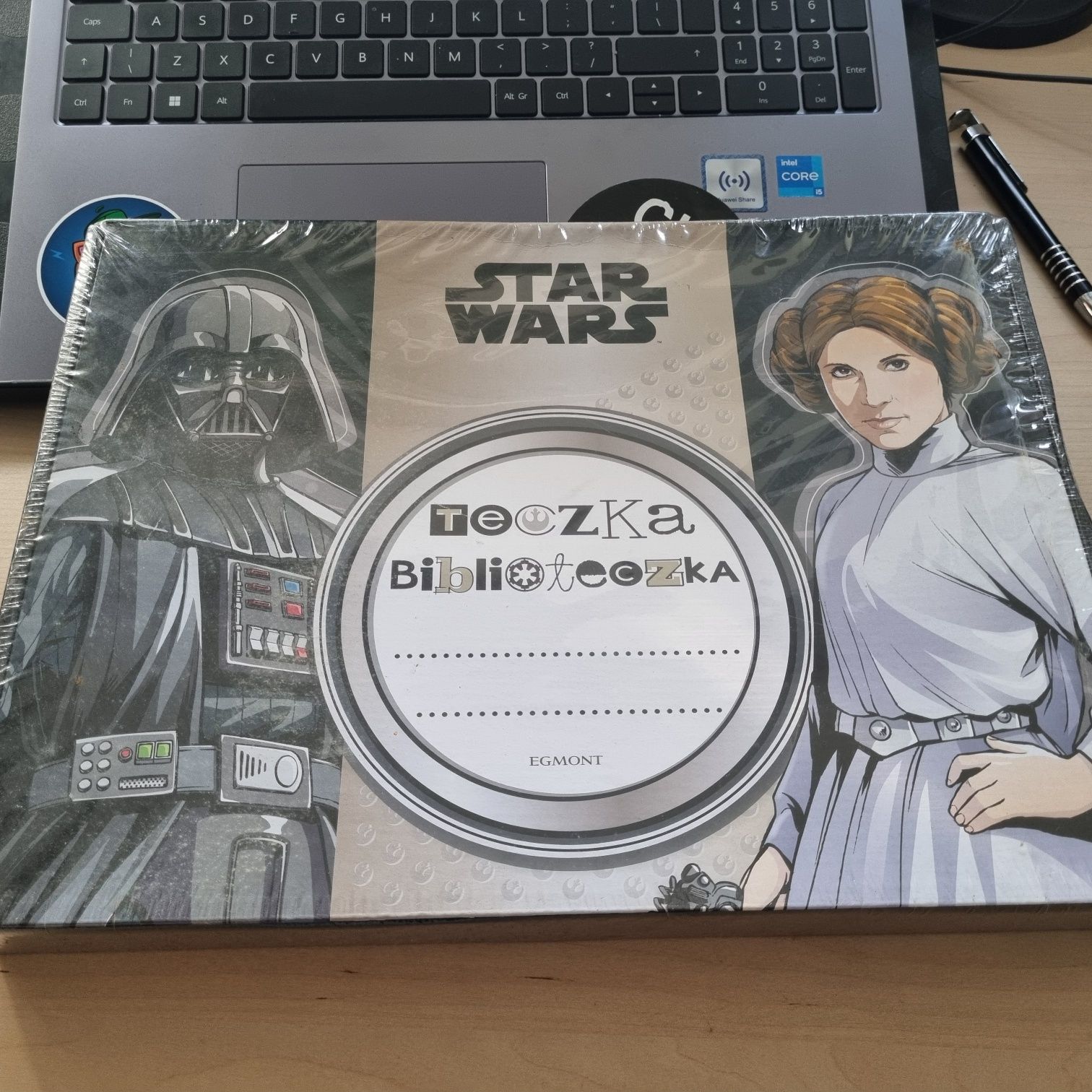Star Wars teczka biblioteczka zestaw