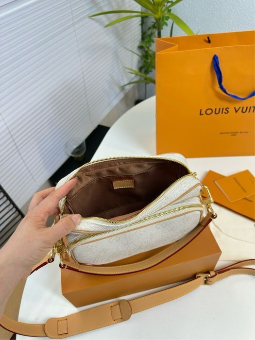 Louis Vuitton pharrell williams сумка мужская унисекс белая оригинал