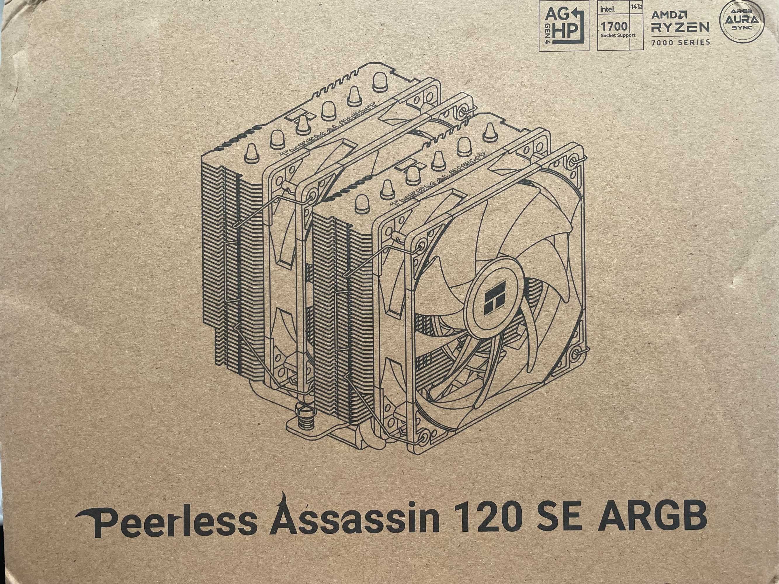 Кулер Thermalright Peerless Assassin 120 SE ARGB sAM 4,5, s1200, s1700