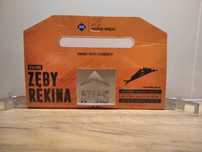 Zęby rekina do rozdzierania worków