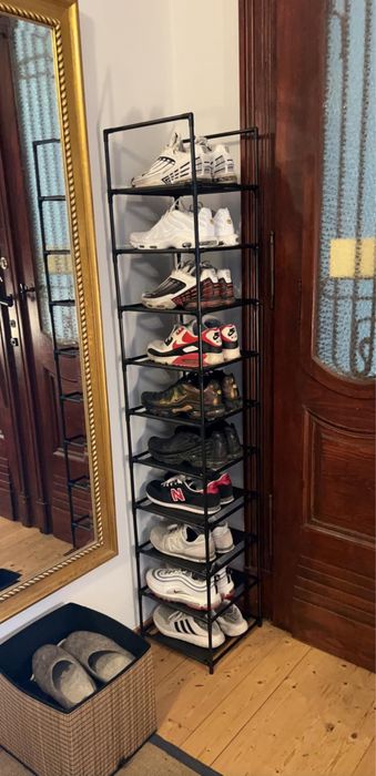 Półka na buty NOWA wysoka XXL 10 PIĘTER regał szafka stojak organizer