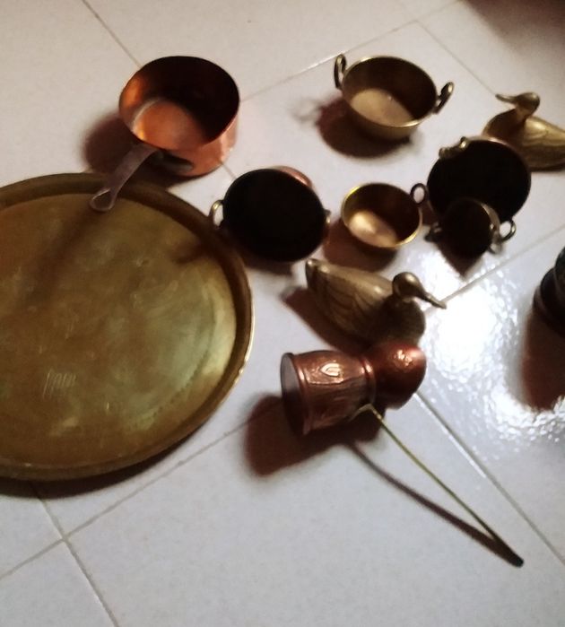 Antigos decorativos lareira