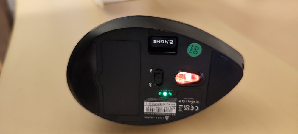 Rato Vertical WiFi e bluetooth novo