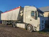 Iveco stralis naczepa wywrotka 50m zestaw