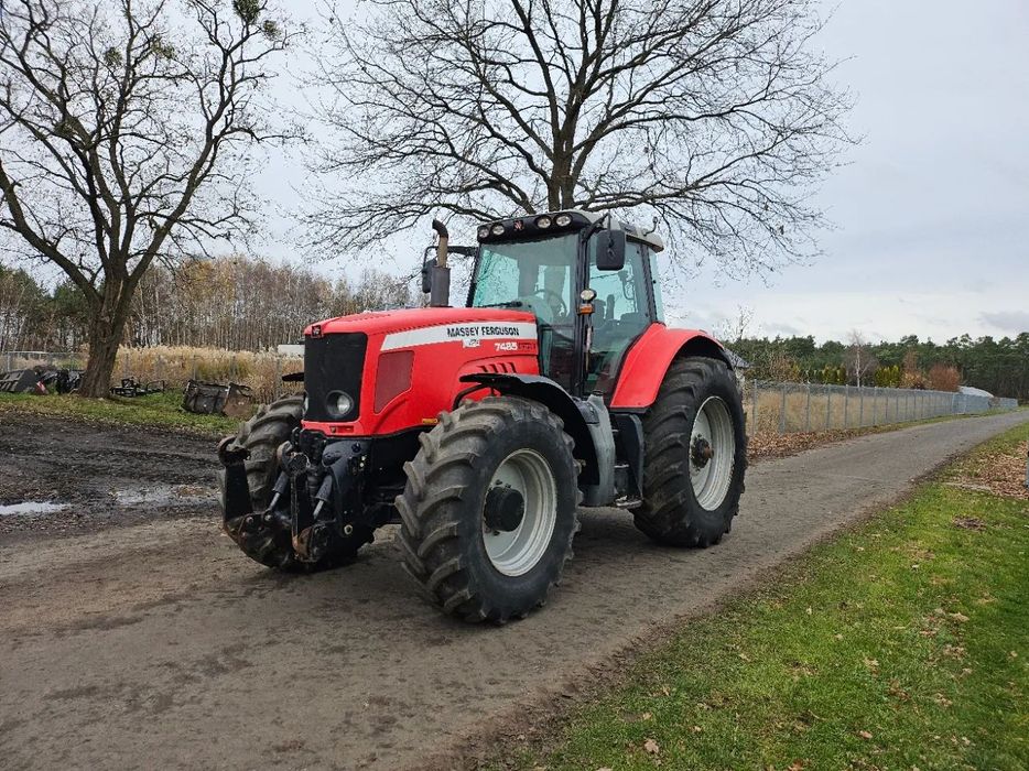 Massey Ferguson 7495  DYNA VT skrzynia FENDT  amortyzowana oś i kabin  Silnik SISU oryginał