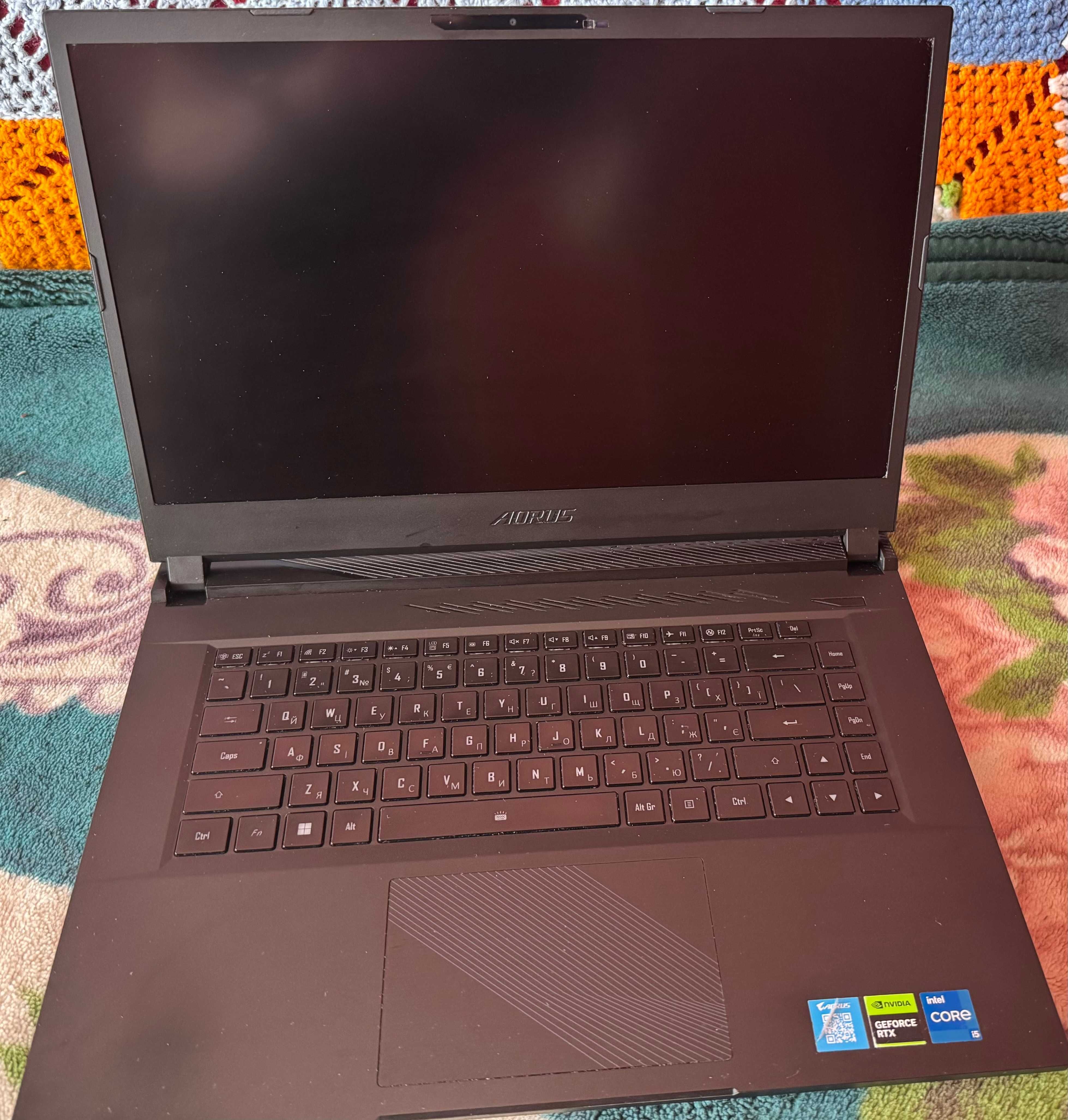 Ігровий ноутбук Gigabyte Aorus i5 RTX 4060 | DDR5 | 360Гц | 1.5TB SSD