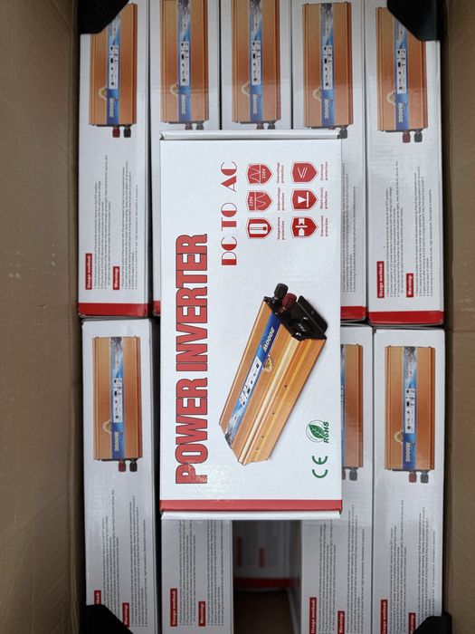 Преобразователь напряжения, автомобильный Инвертор  12V-220V 2000W