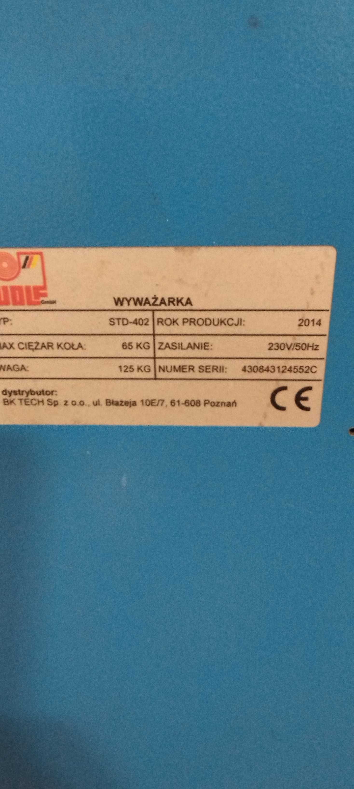 Wyważarka uszkodzona