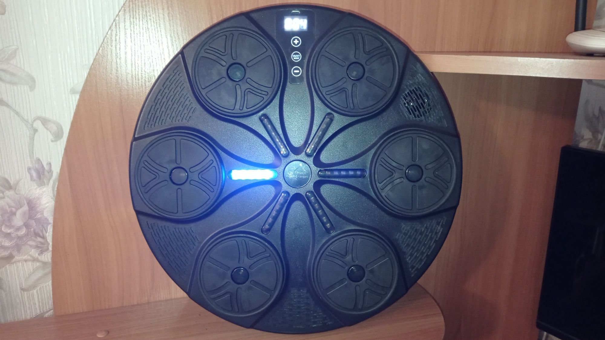 Тренажер для боксу настінний bluetooth Електронна мішень 6 цілей