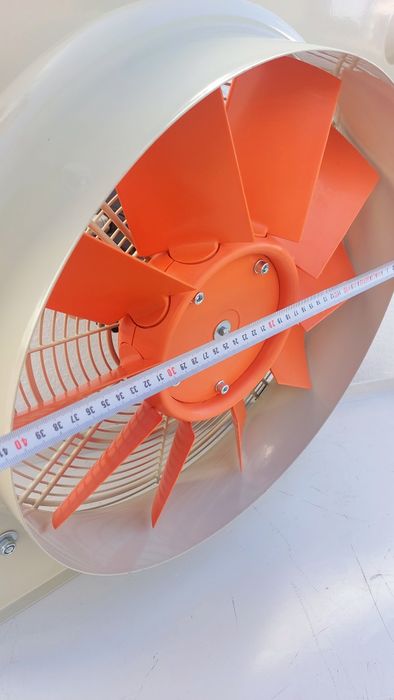 Ventilador extrator 5200 m3h Ar fumos tintas de estufas de pintura