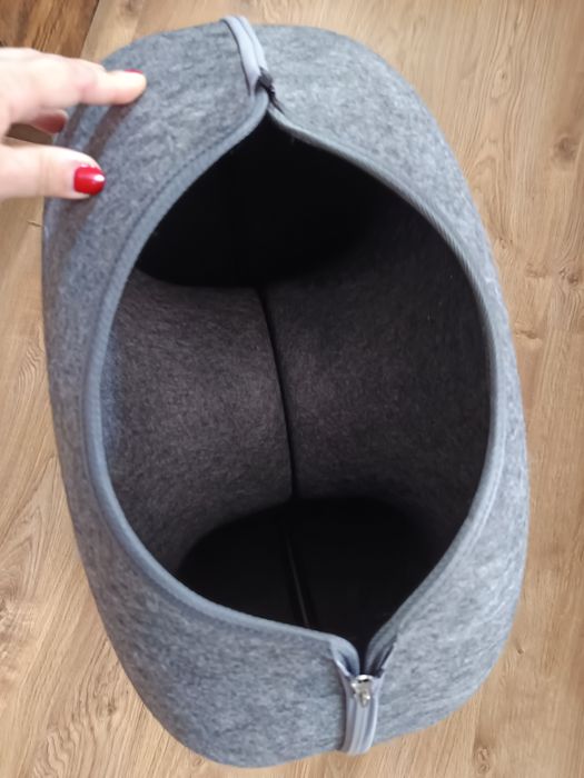 Legowisko filcowe tunel budka dla kota 60 cm