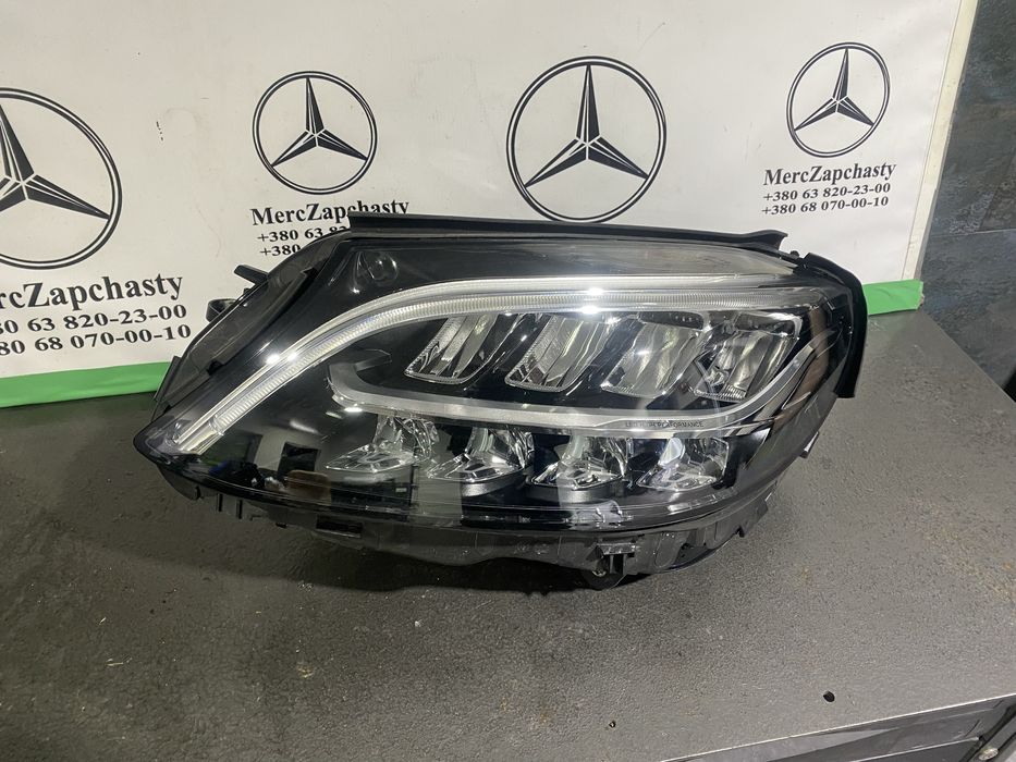 Mercedes w205 led high performance рестайлінг  фара ліва