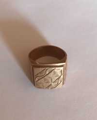 Перстень мужской из цыганского золота времен СССР