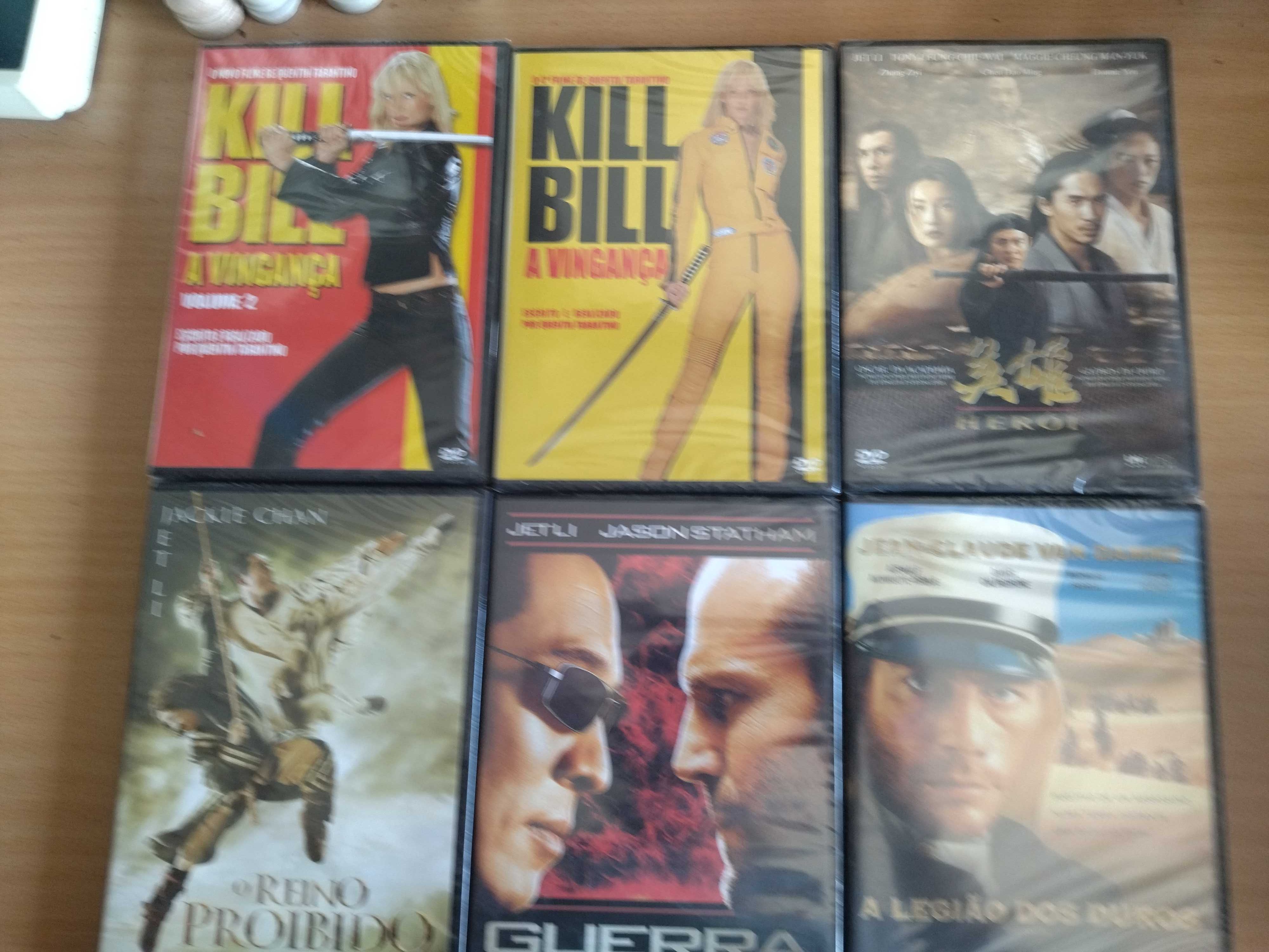 DVDs novos e selados