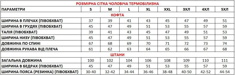 Термобельё Columbia, термобілизна колумбія, термо.