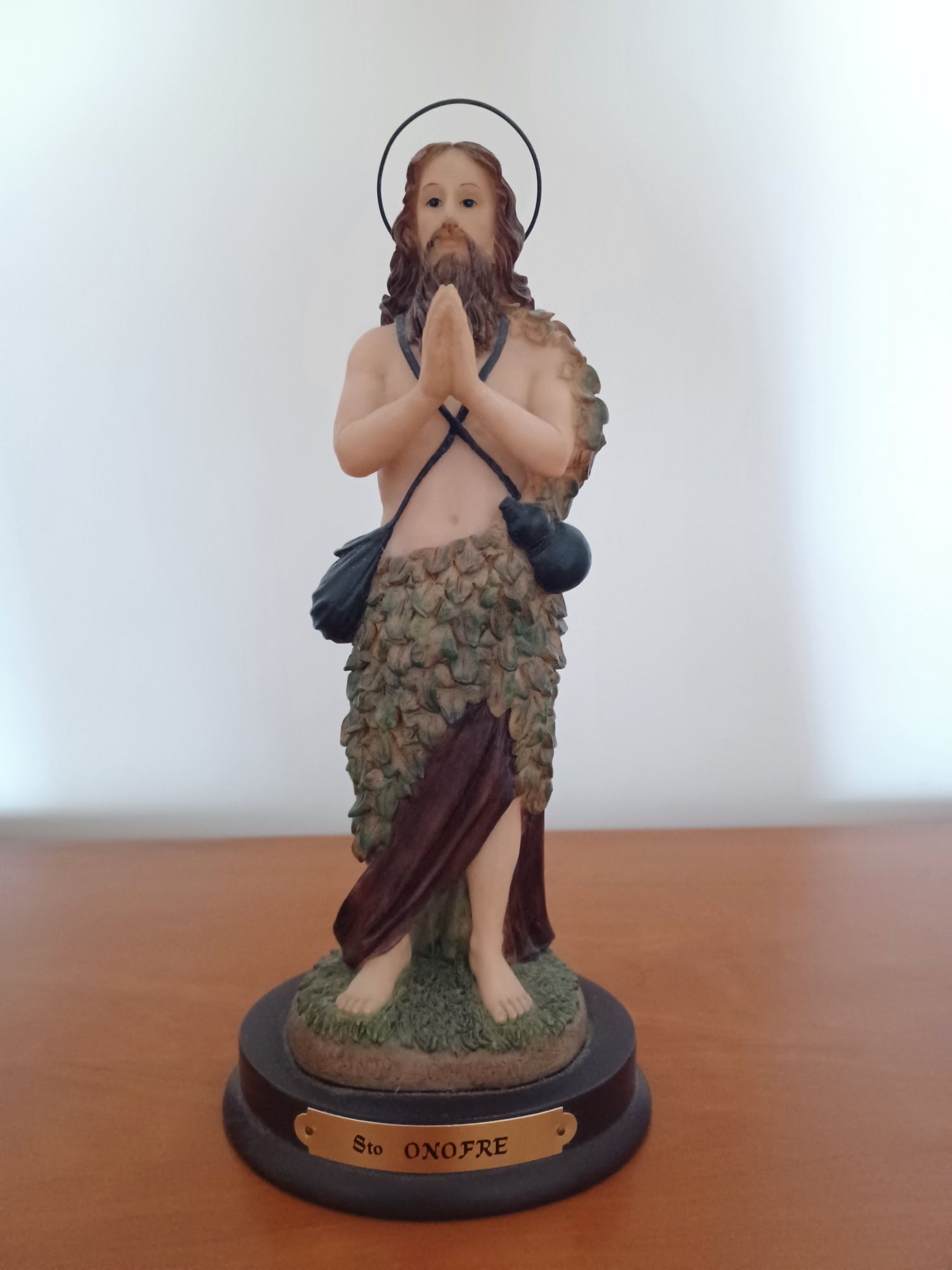 Santo Onofre em Marfinite - 22cm