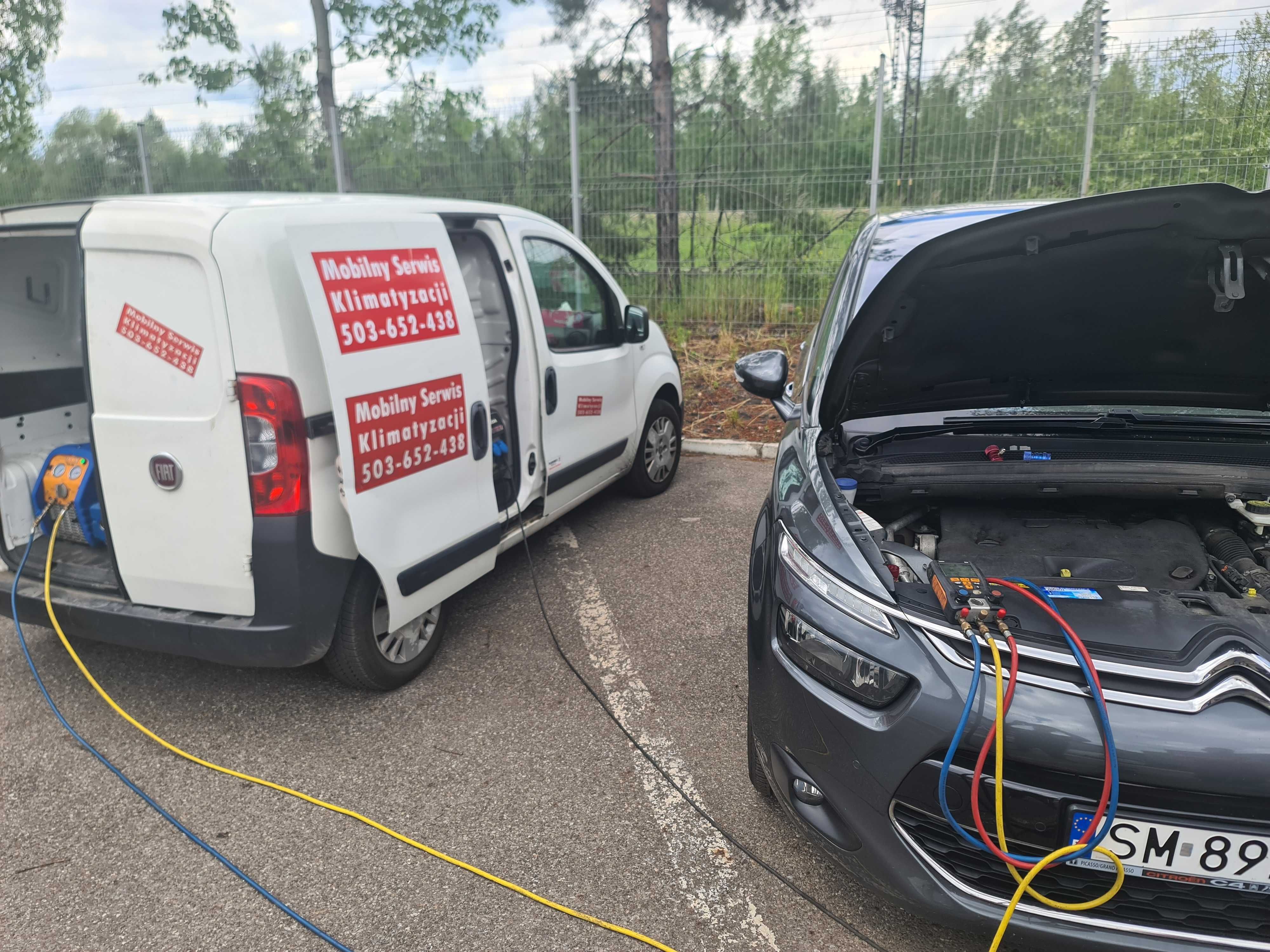 Mobilny Serwis Klimatyzacji Osobowe, Serwis Klimatyzacji Busy, Maszyny