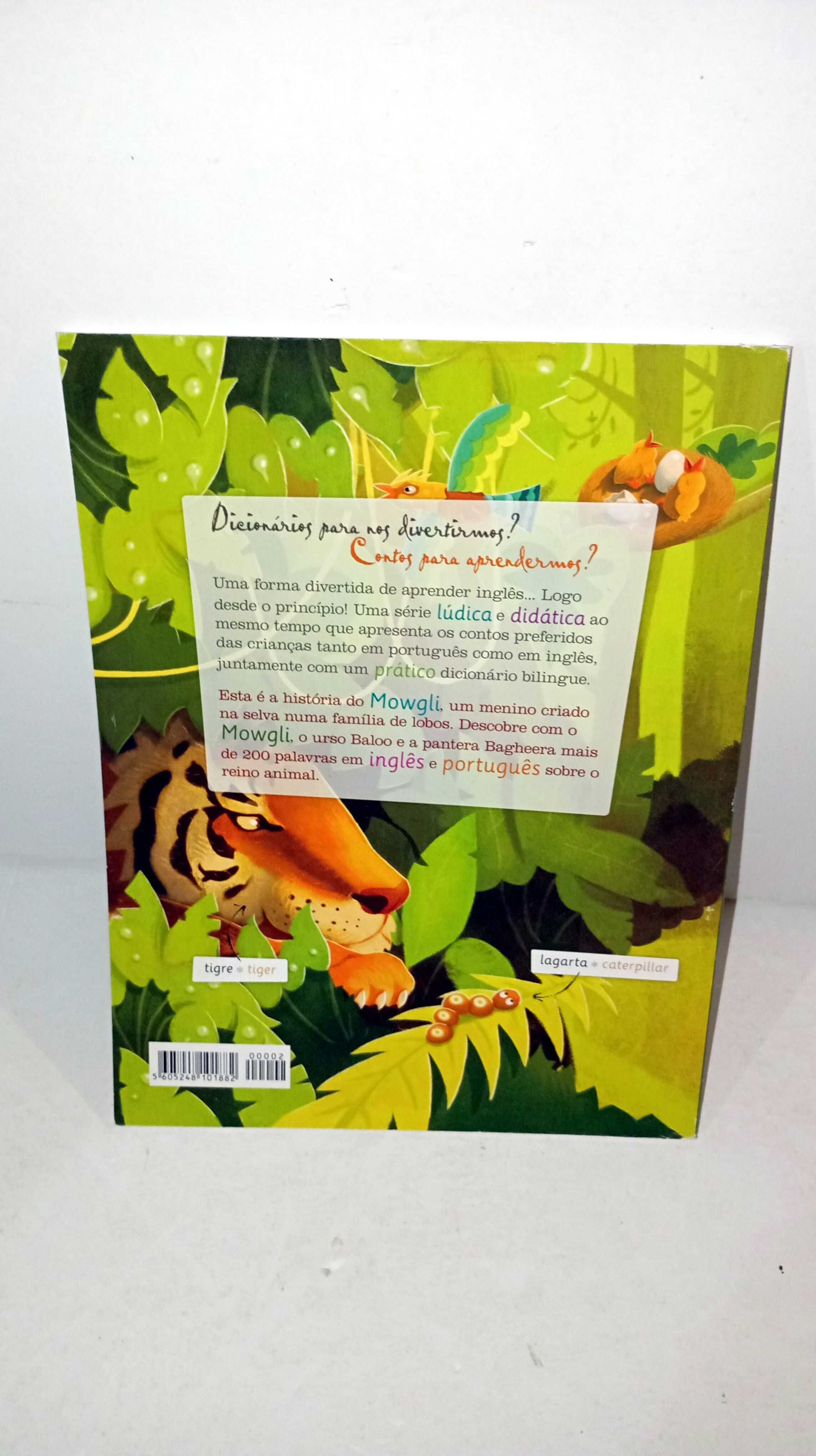 O Livro da Selva - Dicionário Visual Bilingue - Reino Animal