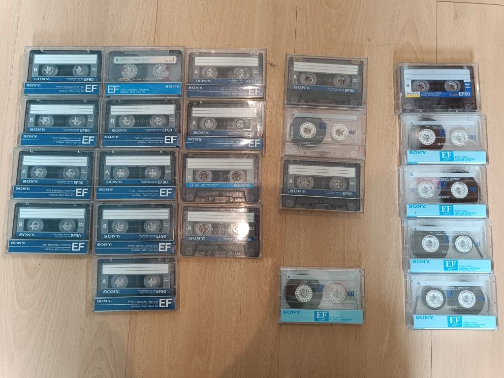 59 kaset używanych