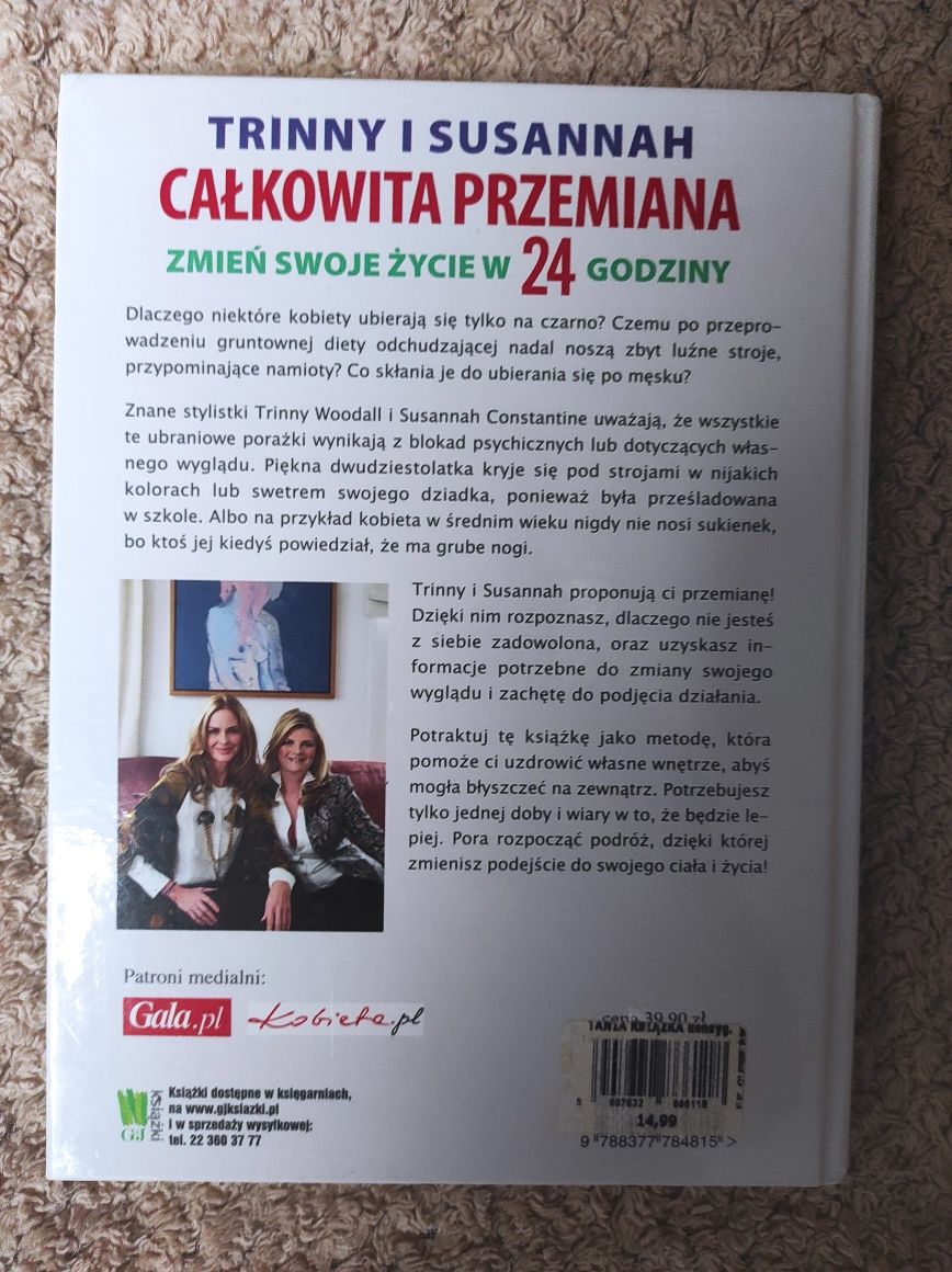 Książka "Całkowita przemiana" Trinny i Susannah