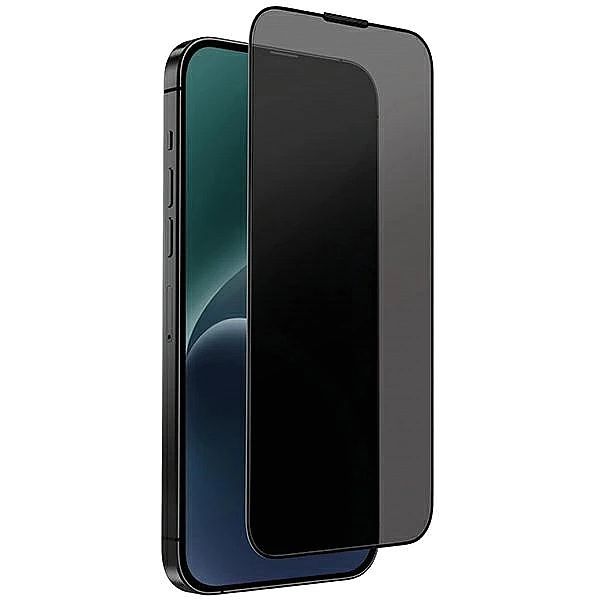 Szkło UNIQ Optix Privacy hartowane prywatyzujące na iPhone 15 Pro z ap