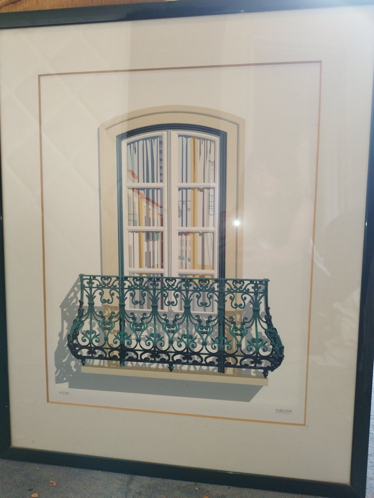 Quadro, Serigrafia Maluda Assinada