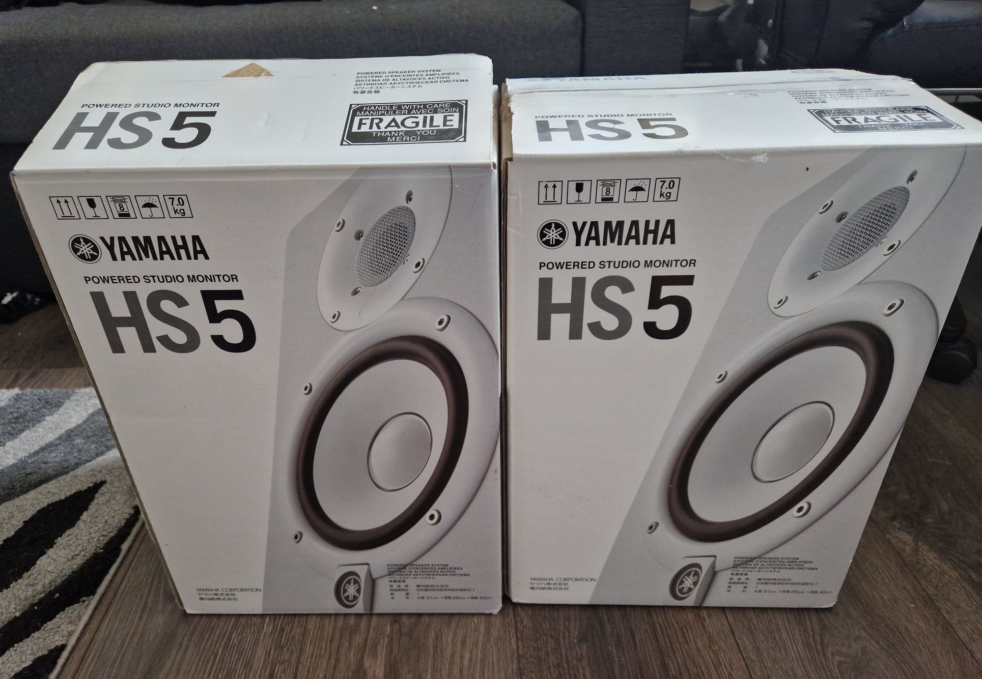 Yamaha HS5 zestaw 2 monitorów studyjnych.