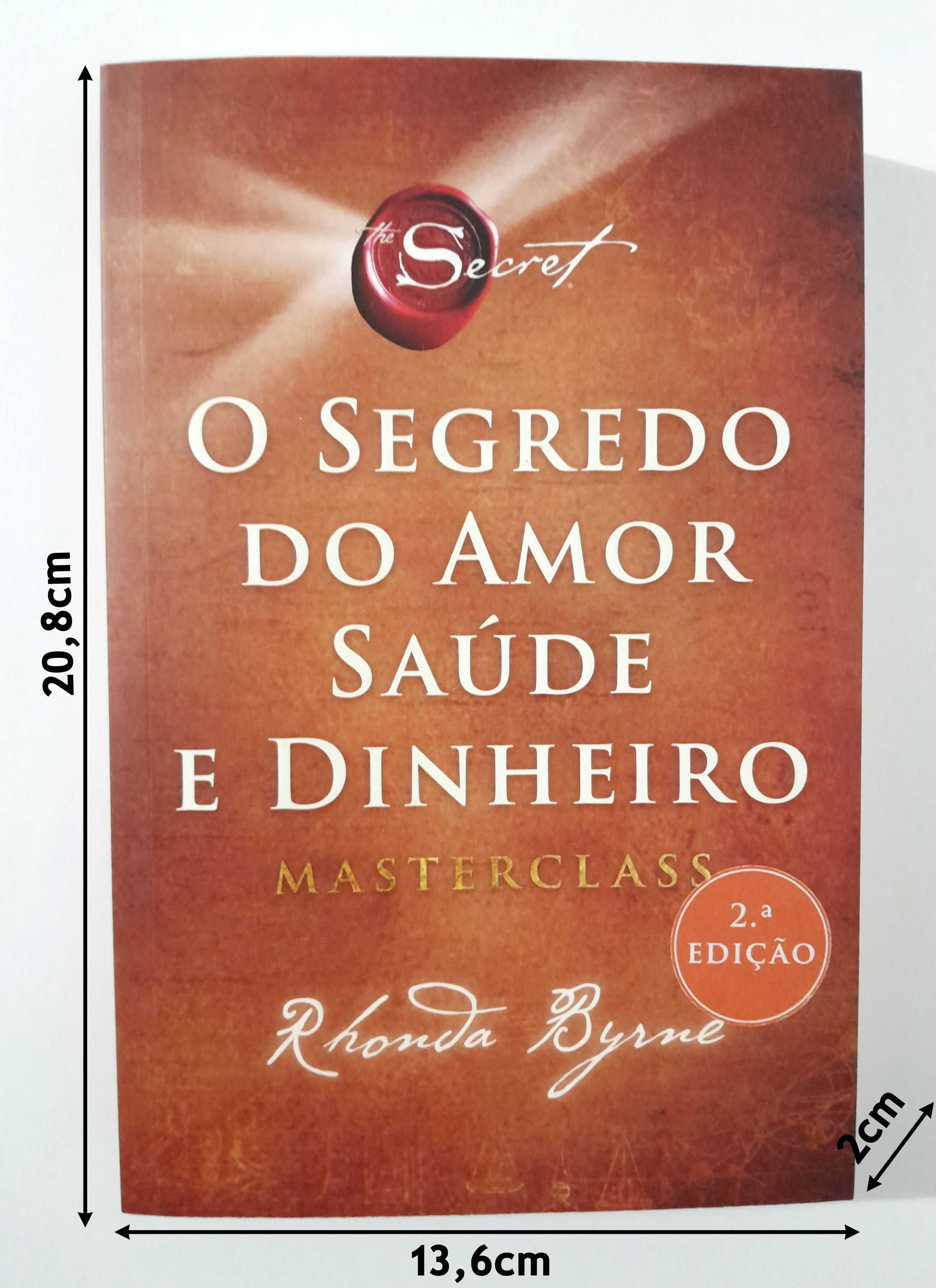 Livro: Rhonda Byrne O Segredo do Amor, Saúde e Dinheiro - Masterclass