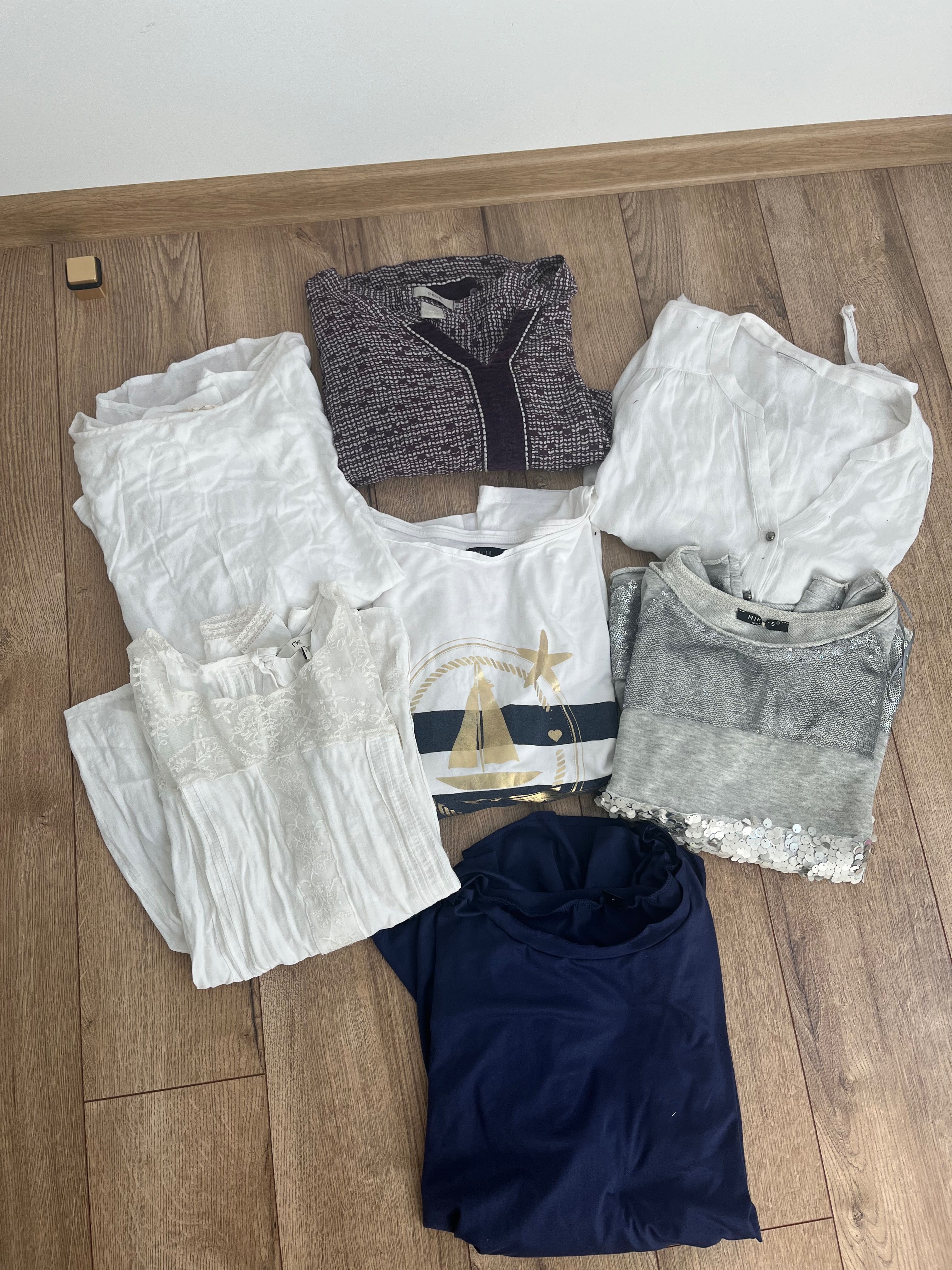 Paka ubrań xl/l koszule t-shirty