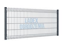 PANEL 3D H123cm fi 4mm ANTRACYT, panel ogrodzeniowy 4mm