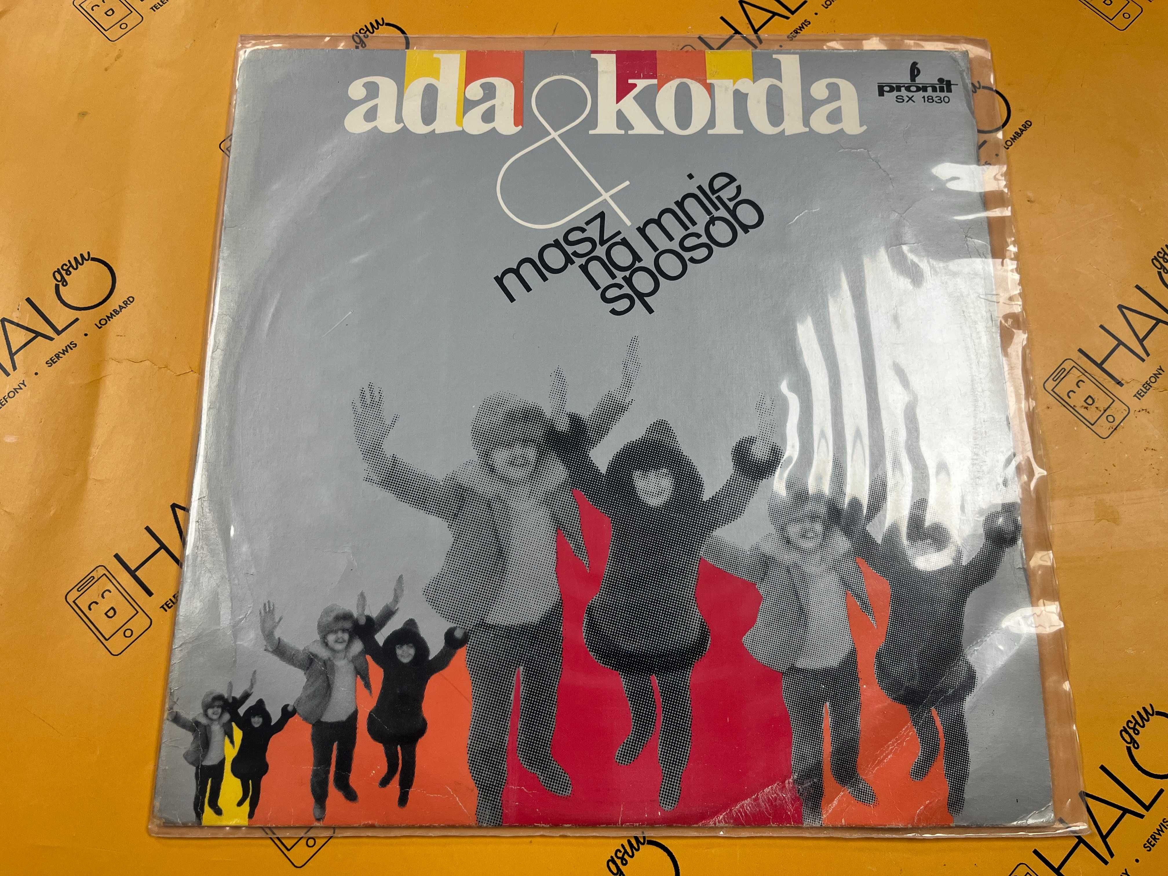 Płyta winylowa Ada&Korda - Masz na mnie sposób, Lombard Halo gsm Łódź