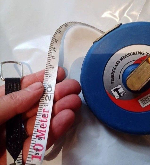 Рулетка Геодезическая для сада 5м  10м 20м 30м 50м