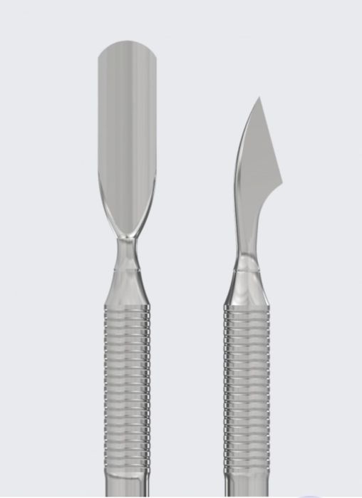 Лопатка маникюрная Staleks Pro Expert 30/3 (скругленный пушер+топорик)