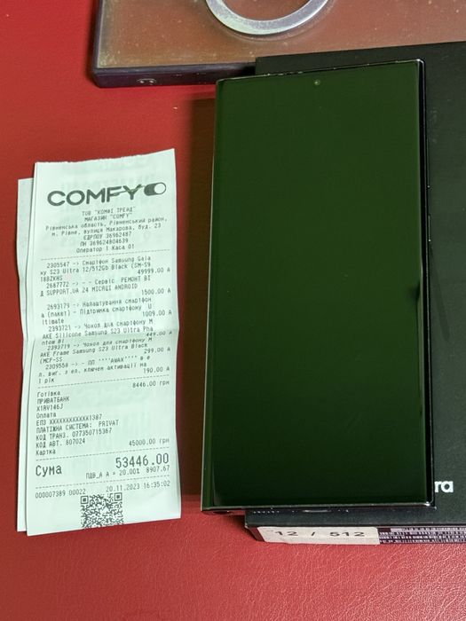 Samsung S23 Ultra 12/512 Полностью рабочий!