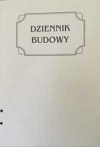 Dziennik budowy 20+20 samokopiujące